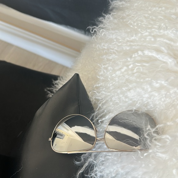 DITA Condor Silver Mirrored Lenses w/Gold-ish & Silver...